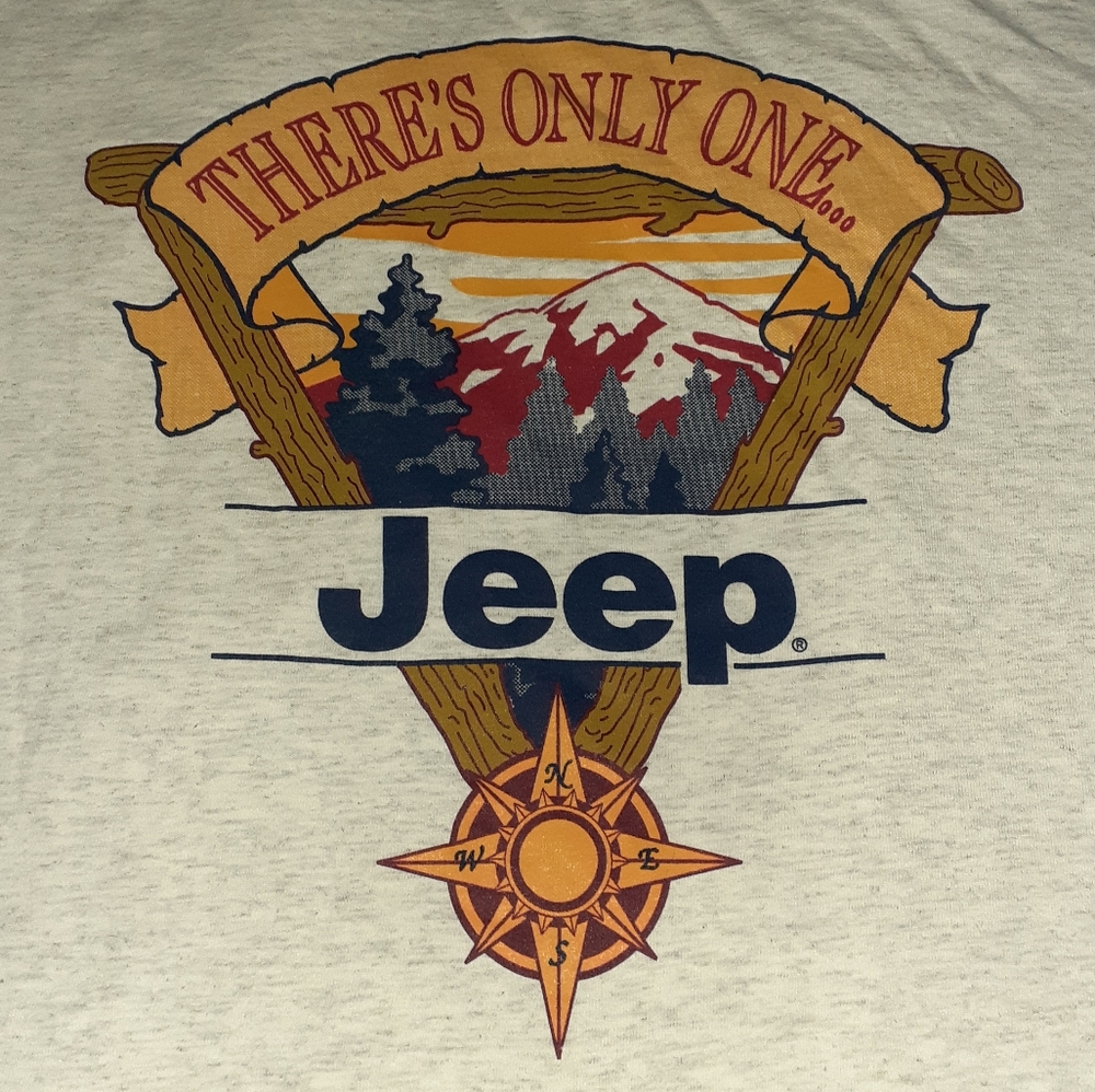 90s Jeep Vintage Shirt Compass Tee